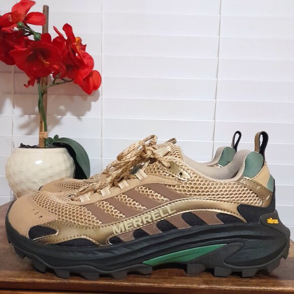 SOLD🟠🟠🟠🟠🟠🟠Merrell Mens Moab Speed 2 Vent 2k SeHiking Shoe Sz10 EU 44 - Picture 1 of 10